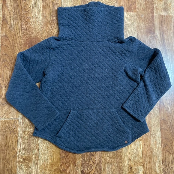 Orvis W’s S Quilted Mock Neck Sweater - Picture 2 of 5